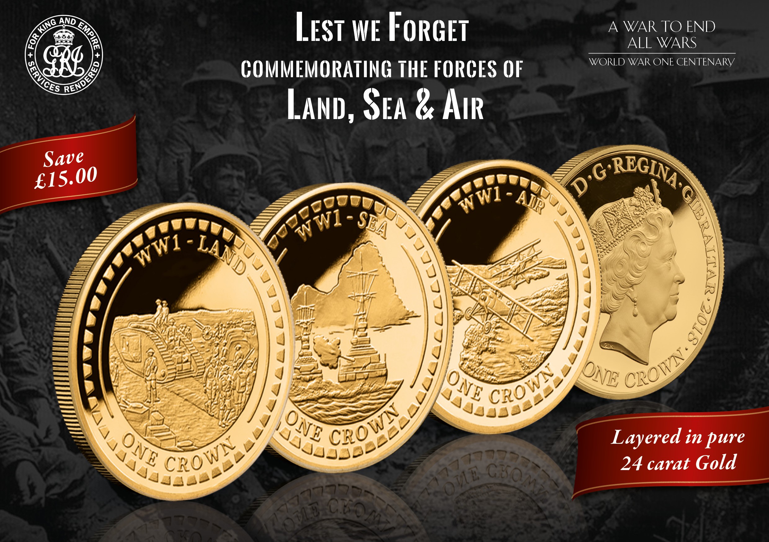 The WW1 Centenary Coin 2018 | The London Mint Office