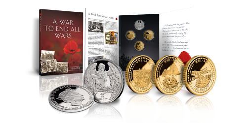 The new limited edition 2017 Ypres Centenary Coin