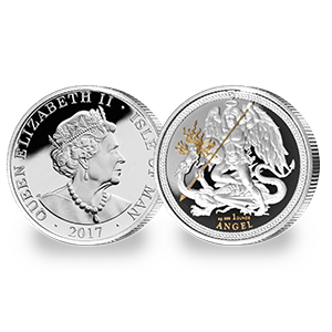 2017 Isle of Man Silver Angel